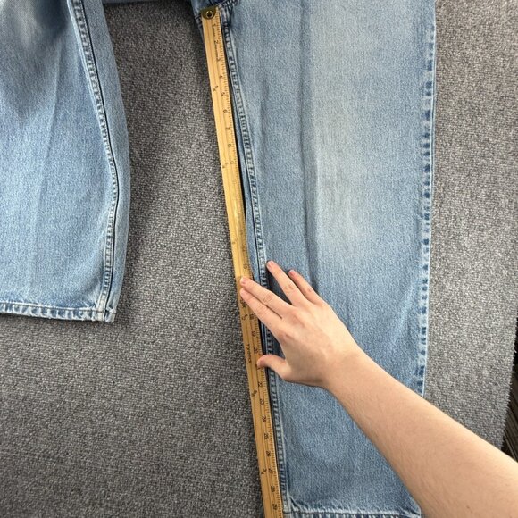 VTG Levi's Blue Jeans Men All Cotton Light Wash Urban Baggy Denim ACTL 30X30 - Picture 6 of 16